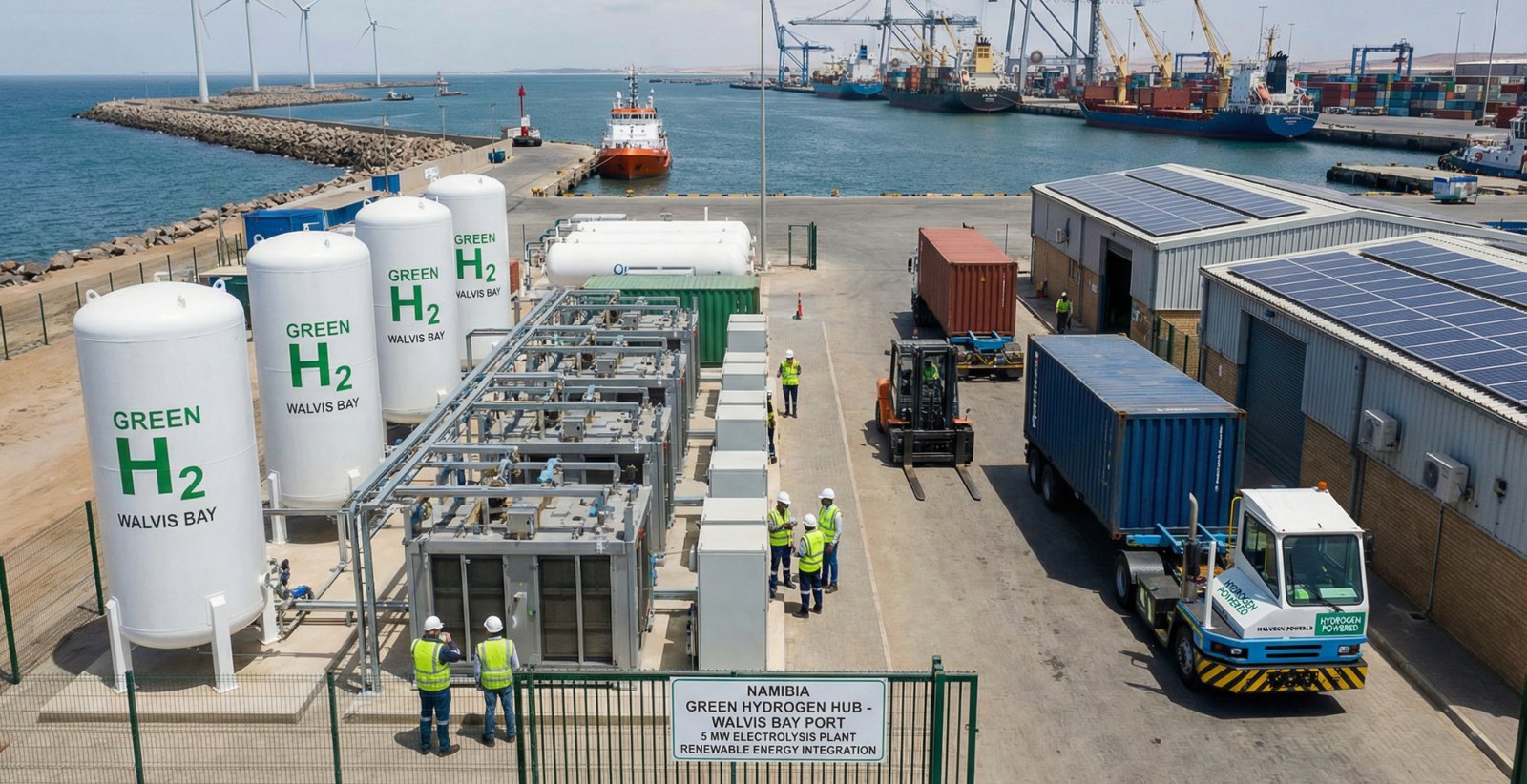 Namibia Sets Benchmark with One of Africa’s First Green Hydrogen Port Projects